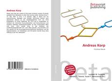 Andreas Korp kitap kapağı