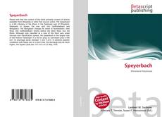 Buchcover von Speyerbach
