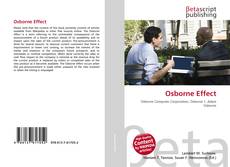 Buchcover von Osborne Effect