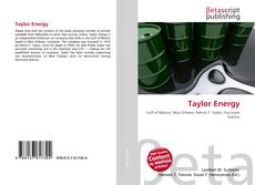 Buchcover von Taylor Energy