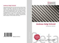 Andreas Helgi Schmid kitap kapağı
