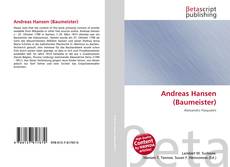 Обложка Andreas Hansen (Baumeister)