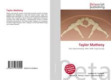 Taylor Matheny kitap kapağı