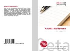 Bookcover of Andreas Heidtmann