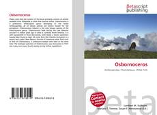 Buchcover von Osbornoceros