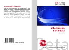 Buchcover von Sphaeradenia Brachiolata