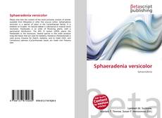 Capa do livro de Sphaeradenia versicolor 