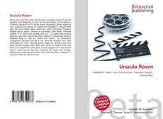 Borítókép a  Urszula Rosen - hoz