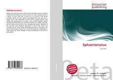 Portada del libro de Sphaerionotus