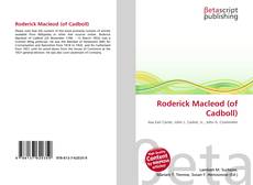 Capa do livro de Roderick Macleod (of Cadboll) 