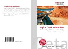 Taylor Creek Wilderness的封面