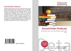 Second-Order Predicate kitap kapağı