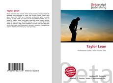 Bookcover of Taylor Leon