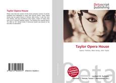 Portada del libro de Taylor Opera House