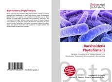 Portada del libro de Burkholderia Phytofirmans