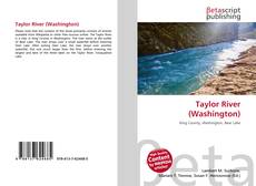 Portada del libro de Taylor River (Washington)