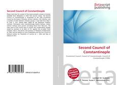 Portada del libro de Second Council of Constantinople