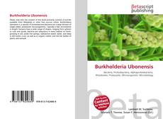 Portada del libro de Burkholderia Ubonensis