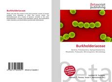 Portada del libro de Burkholderiaceae