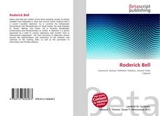 Buchcover von Roderick Bell