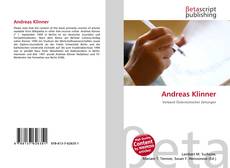 Portada del libro de Andreas Klinner