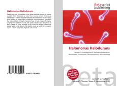 Portada del libro de Halomonas Halodurans
