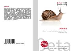 Portada del libro de Alvinia