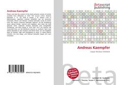 Bookcover of Andreas Kaempfer