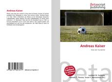 Bookcover of Andreas Kaiser