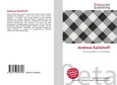 Bookcover of Andreas Kalckhoff