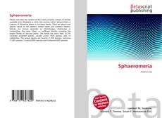Bookcover of Sphaeromeria