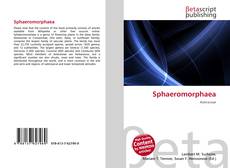 Portada del libro de Sphaeromorphaea