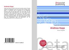 Buchcover von Andreas Kapp
