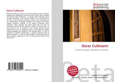 Buchcover von Oscar Cullmann