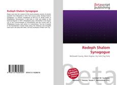 Portada del libro de Rodeph Shalom Synagogue