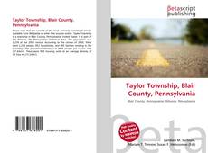 Portada del libro de Taylor Township, Blair County, Pennsylvania