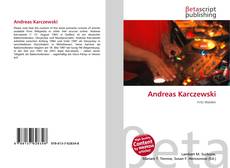 Portada del libro de Andreas Karczewski
