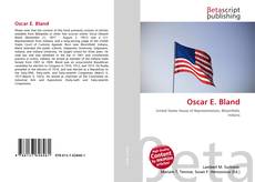 Portada del libro de Oscar E. Bland