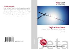Portada del libro de Taylor Morrison