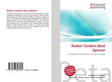 Buchcover von Rodeo Tandem Beat Specter