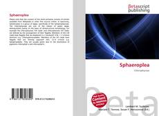 Portada del libro de Sphaeroplea