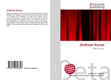Portada del libro de Andreas Kunze