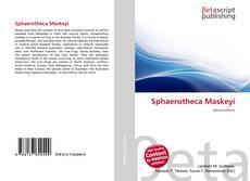 Buchcover von Sphaerotheca Maskeyi