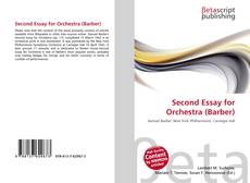 Buchcover von Second Essay for Orchestra (Barber)