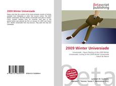Portada del libro de 2009 Winter Universiade