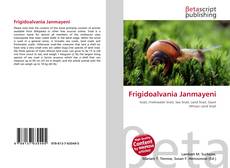Portada del libro de Frigidoalvania Janmayeni