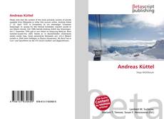Portada del libro de Andreas Küttel