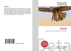 Buchcover von Tayma