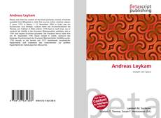 Buchcover von Andreas Leykam