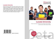 Buchcover von Lusíada University